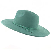 Men's Lady Couple Broad-brimmed Hat Flat Edge Gentlemen's Hat