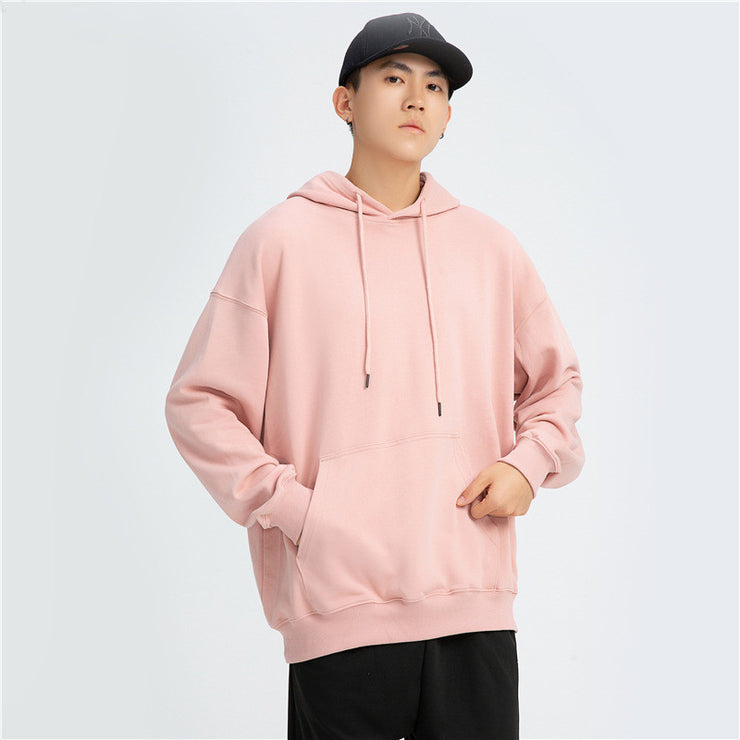 New Thick Heavyweight Men's Hooded Sweater