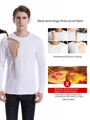 Men's T-shirt Waterproof Long Staple Cotton