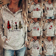 New Women's Christmas Printed Sweater