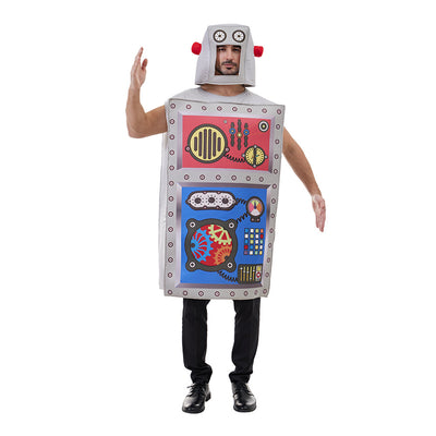 Funny Halloween Robot Sponge Costume