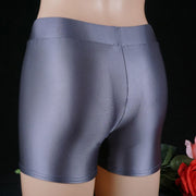 Men's And Women's Shiny Shiny Pants Tight Boxer Briefs