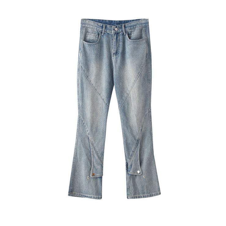 Men's Fashion Retro Washed Jeans