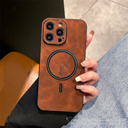 Elk Magnetic Suction Phone Case Cartoon Phone Case