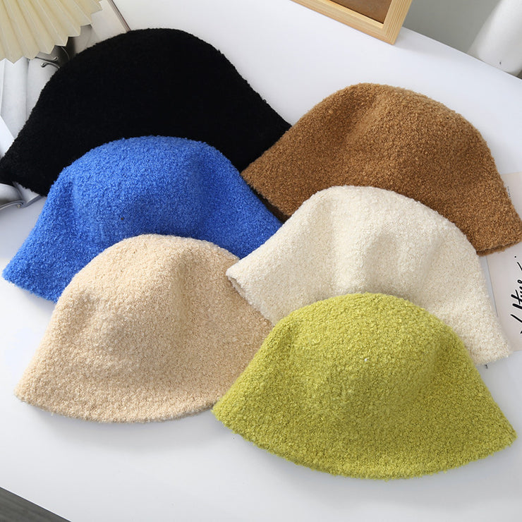 Japanese Style Fisherman Hat Autumn And Winter Women