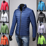 Men's Fashion Stand-up Collar Downcotton-padded Jacket