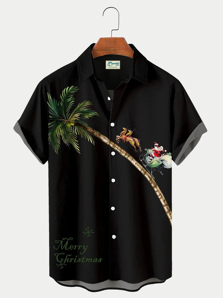 Men's 3D Shirt Plant Flower Digital