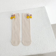 Children's Socks Bowknot Girls Straight Socks