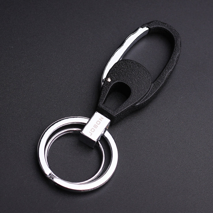 Keychain Boxed Key Case For Men Metal Hanging Buckle Enterprise Gift Pendant