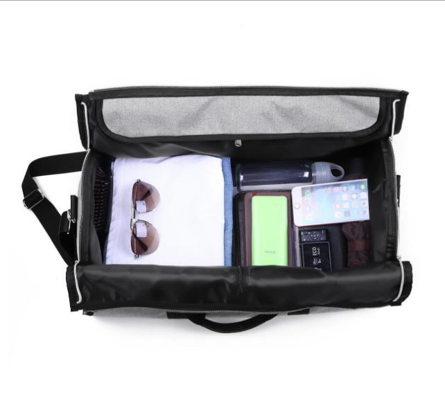 Travel Bag brand men 2 in 1 Garment Bag High-capacity Multi-function Foldable nylon duffle bags suit Busines Trip shoulder bag