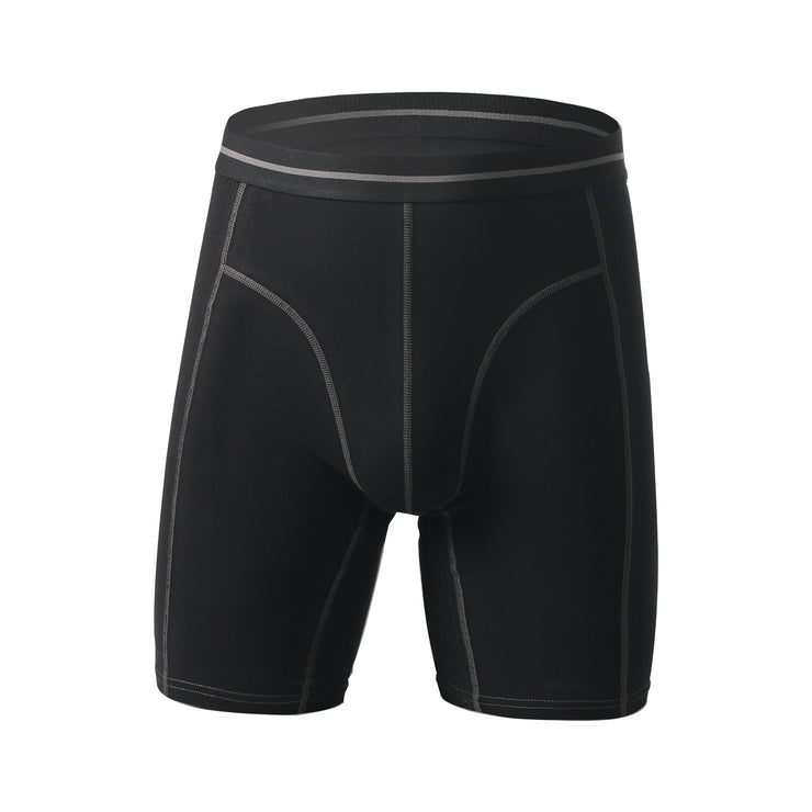 Cotton Men's Wear-resistant Sports Fitness Boxer Briefs