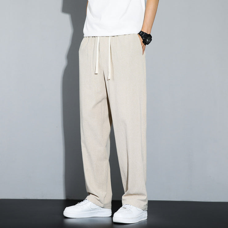 Men's Fashion Linen Casual Pants