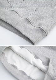 Hooded Sweater Men's Loose Gray Coat