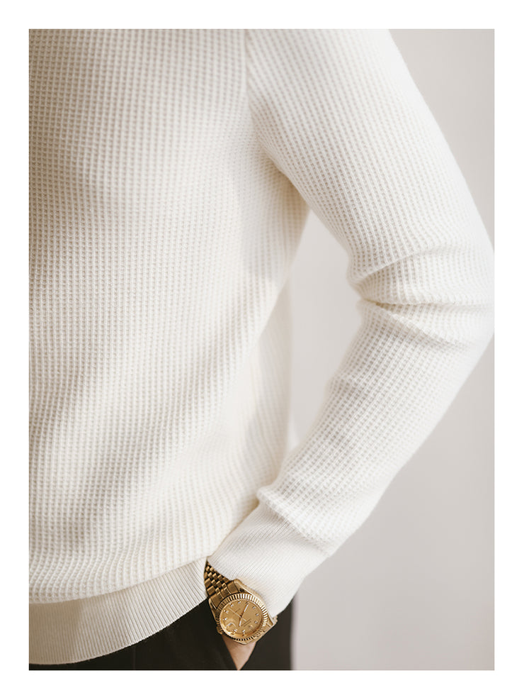 Men's Casual Warm Sweater Retro Long Sleeves