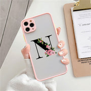 English Alphabet TPU PC Phone Case