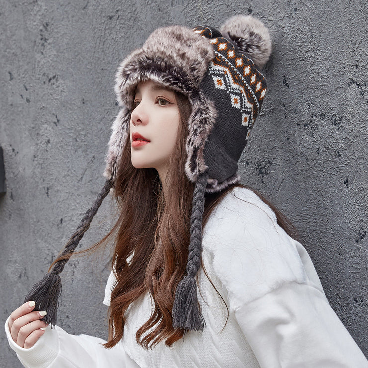 Ushanka Children Show Face Little Korean Style All-matching Thickened