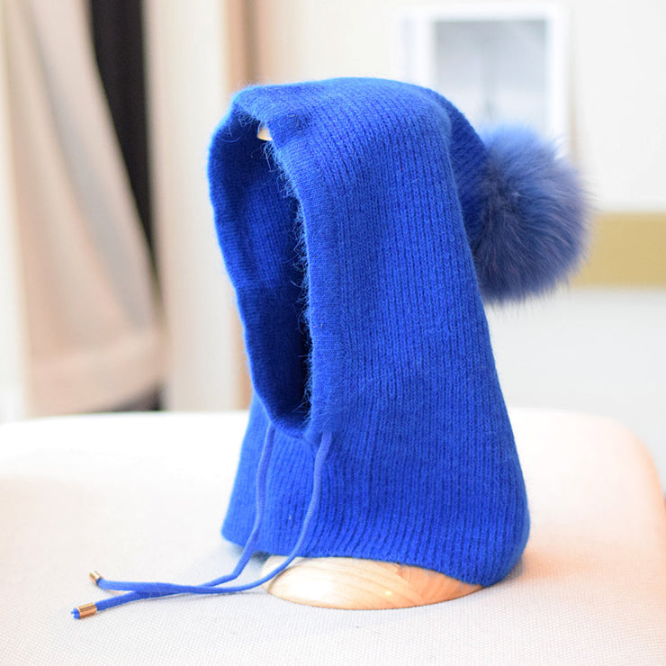 Winter Sweet Cute Rabbit Hair Knitted Hat