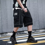 Men's Fashion Simple Mechanical Style Workwear Shorts