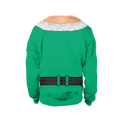 Christmas Digital Printing Round-neck Pullover