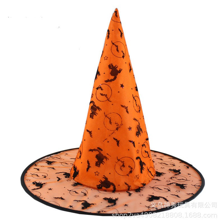 Halloween Dance Party Hat Wizard's Hat Pumpkin Hat