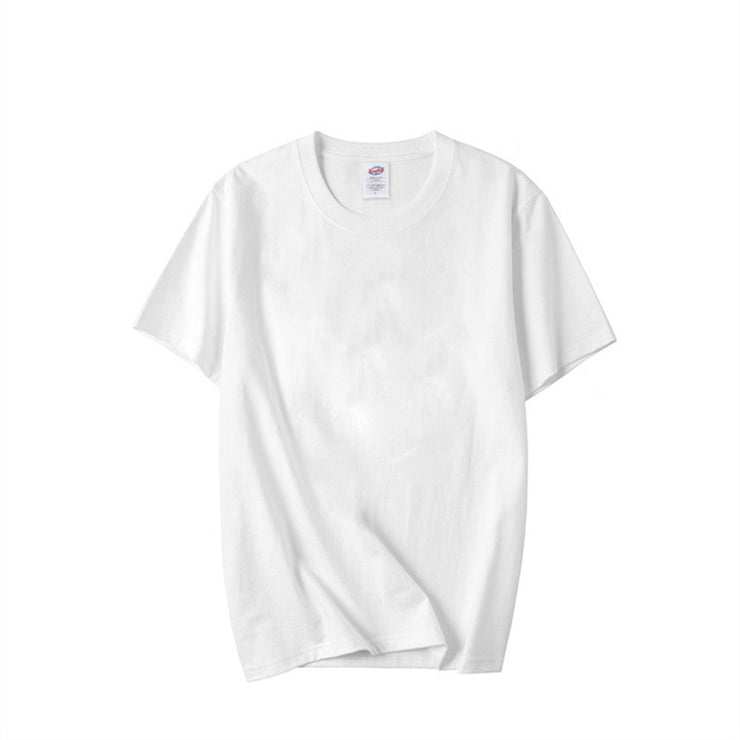 Pure Cotton White Half Sleeve Bottoming Shirt Top