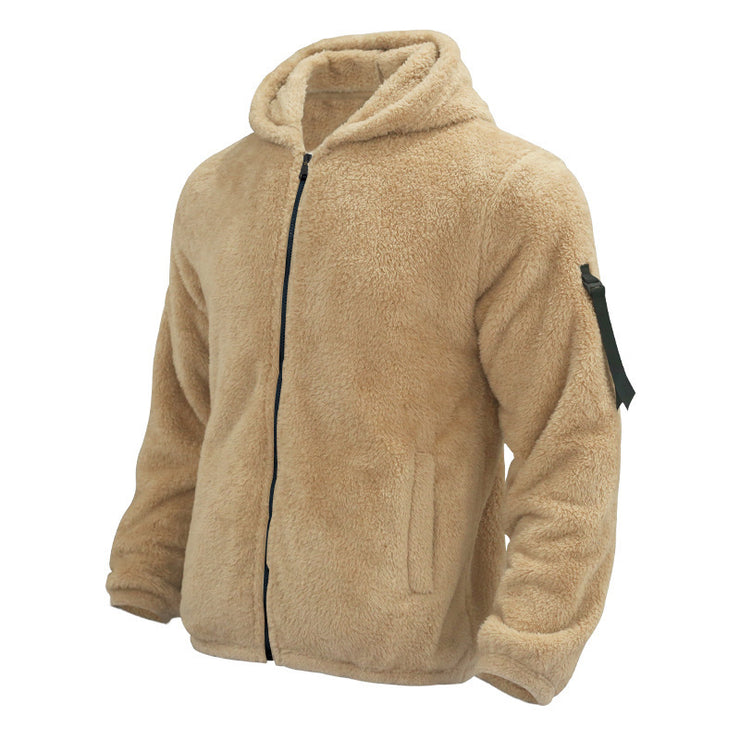 Men's Double-sided Fleece Warm Jacket