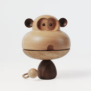 Several People Design Monkey Zodiac Log Music Box