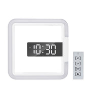 Square RGB Clock Home Creative Thermometer Digital Alarm Clock