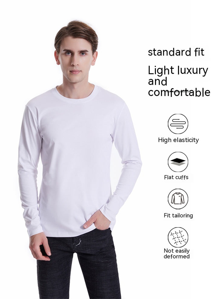 Men's T-shirt Waterproof Long Staple Cotton