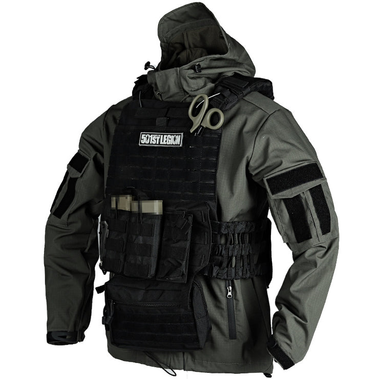 Men's Coat Tactical Top Military Fan Windbreaker