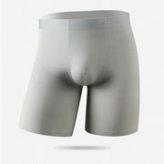 Men's Plus Size Lengthened Anti-wear Leg Boxer Briefs