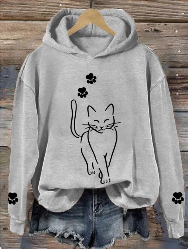 Women's Fashion Casual Loose Sweatshirt