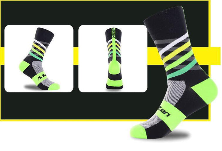 Nylon male female riding socks sports socks bicycle running stockings basketball socks soccer socks hiking socks