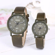 Casual fashion men and women couple quartz watches