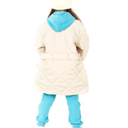 Children's Hoodie Cotton Jacket Slim-fit Lace Up Lapel