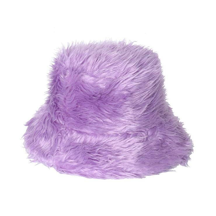 Warm Fur Plush Fisherman Hat