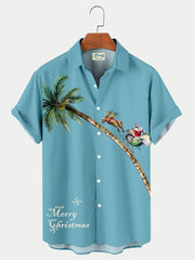 Men's 3D Shirt Plant Flower Digital