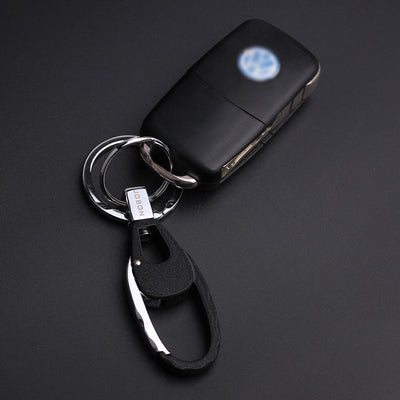 Keychain Boxed Key Case For Men Metal Hanging Buckle Enterprise Gift Pendant