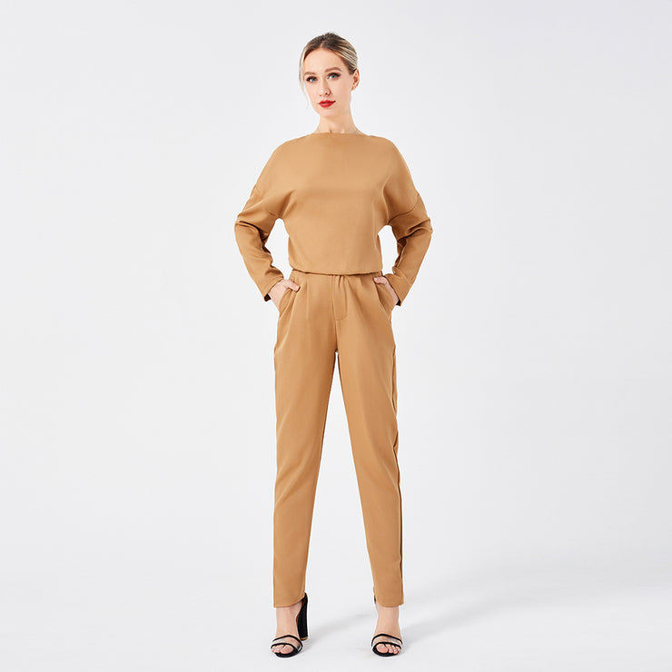 Sweater Two Piece Long Pants Set