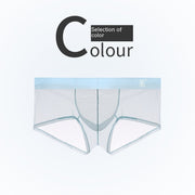 Thin Ice Silk Mesh Boxer Shorts For Men