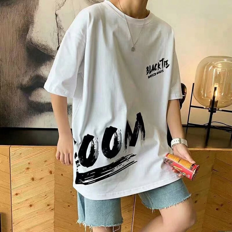 Fashion Loose Bottoming Shirt For Men