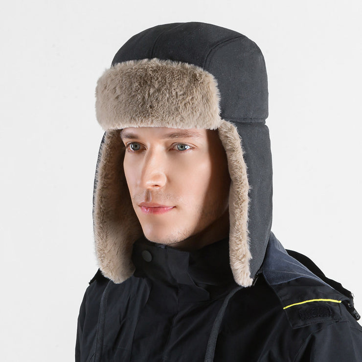 Fleece-lined Thickened New Warm Snow Hat For Children