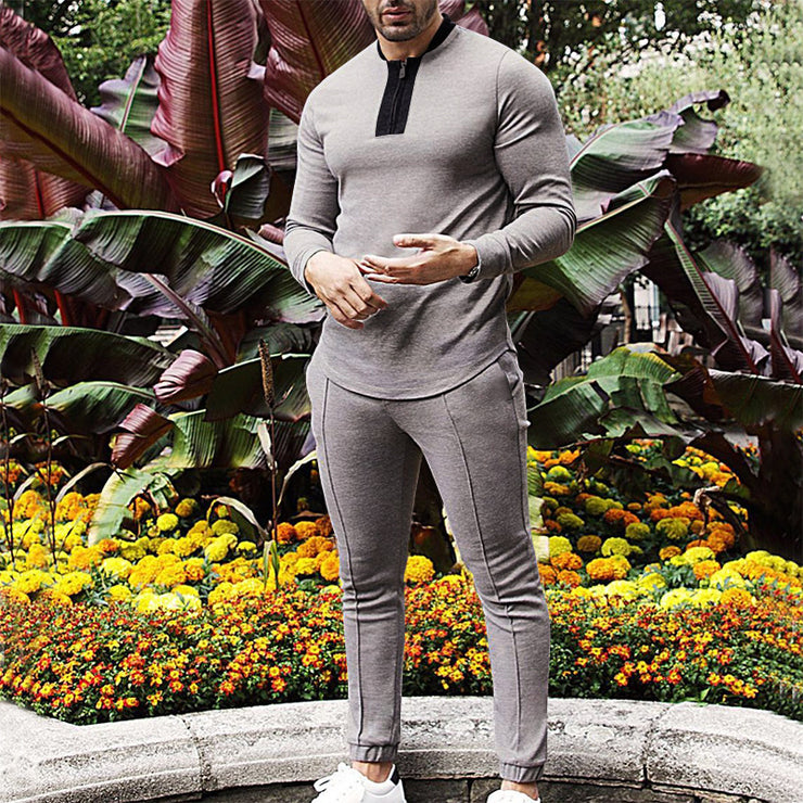 Men's Long-sleeved Sports Suit