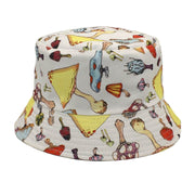 Men's And Women's Outdoor Leisure Printing Sun-shade Sun Protection Hat