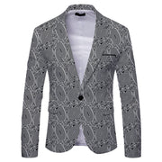 Men's Casual Slim-fitting Suit Top