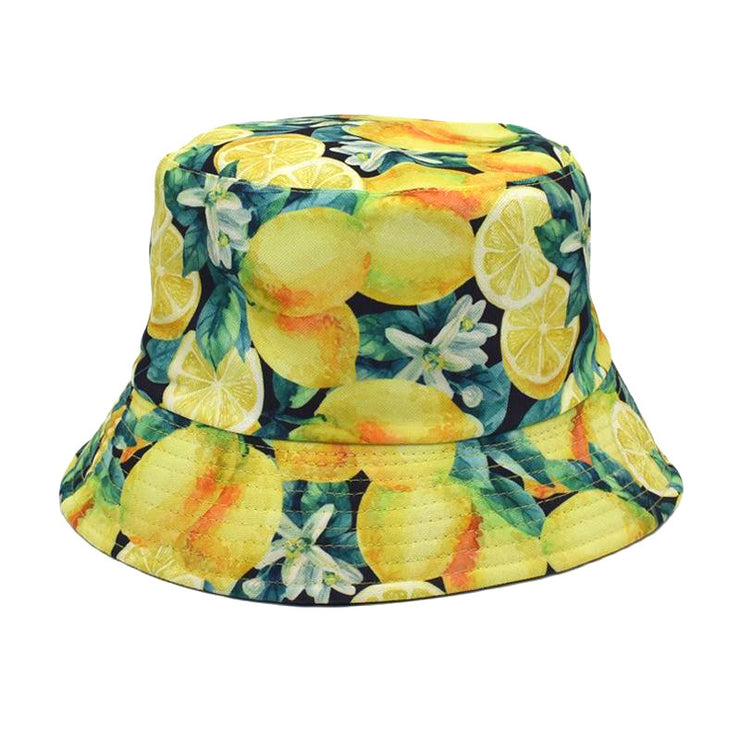 Men's And Women's Outdoor Leisure Printing Sun-shade Sun Protection Hat