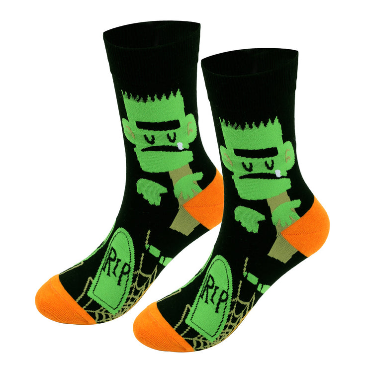 Halloween Plus-sized Men's Cotton Socks Plus Size