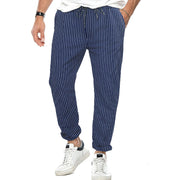 Striped Pants Men's Thin Loose