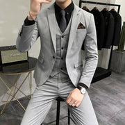 Spring And Autumn Suit Men's Slim Fit Casual