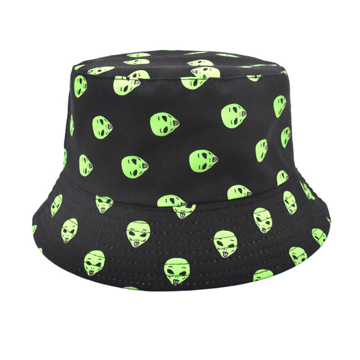 Women's Fashion Outdoor Skull Pattern Printed Hat